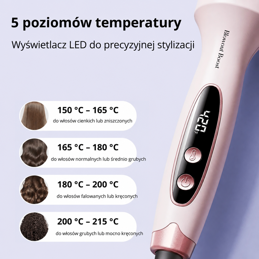 Blowout Boost – jonizująca szczotka na ciepłe powietrze