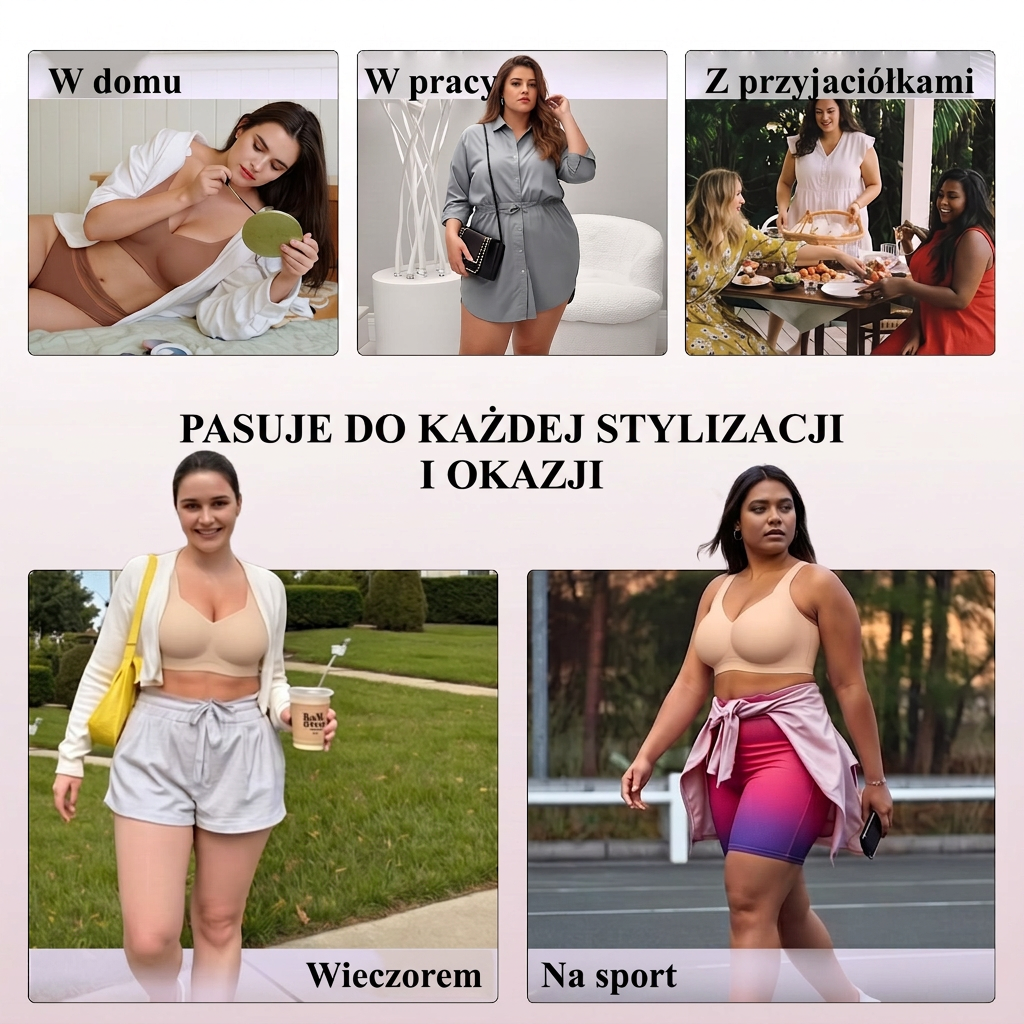 Biustonosz Veloura z technologią Jelly