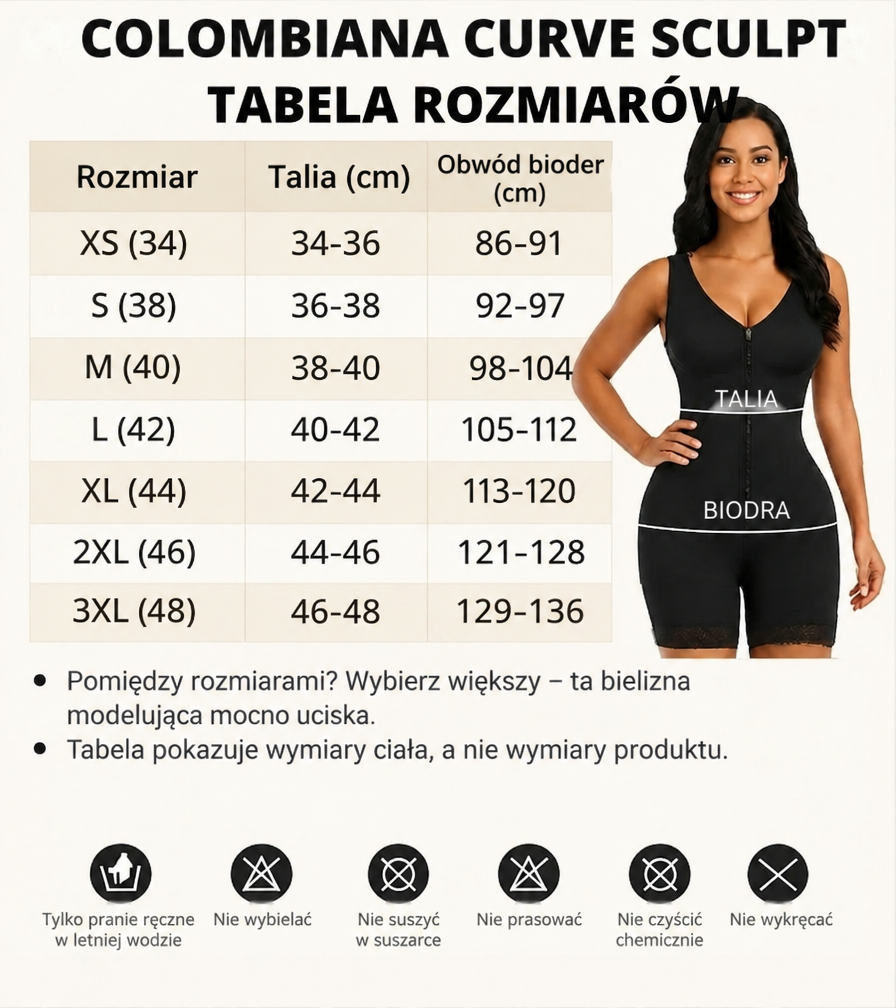 Body modelujące Colombiana