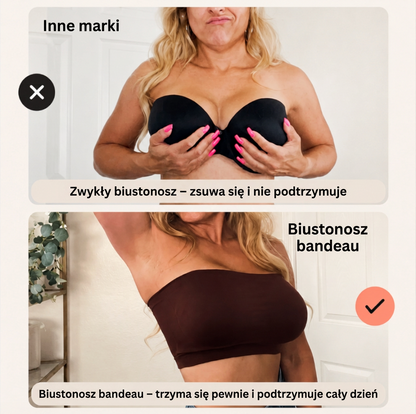 Biustonosz bandeau Veloura