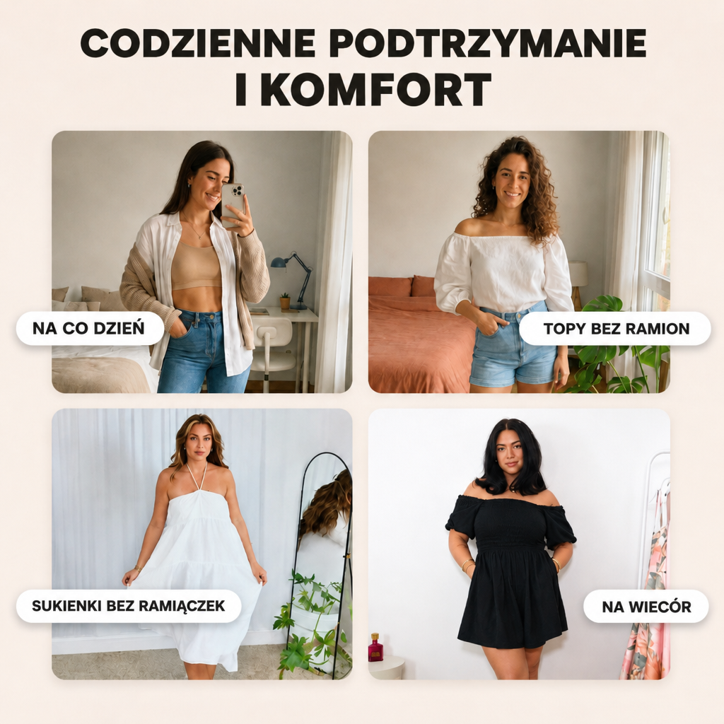 Biustonosz bandeau Veloura
